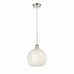 Walmart Innovations Lighting 516-1P-12-10 White Mouchette Pendant White Mouchette 10 Wide offer