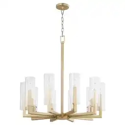 Walmart Quorum Lighting - Harbin - 10 Light Chandelier In Contemporary Style-34 Inches offer