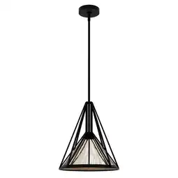 Walmart Hunter 19451 Rafner 13 Wide Pendant - Natural Iron offer