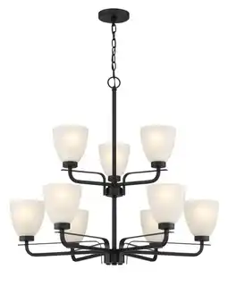 Walmart 9 Light Chandelier -Traditional Installation Minka Lavery 4889-66A offer