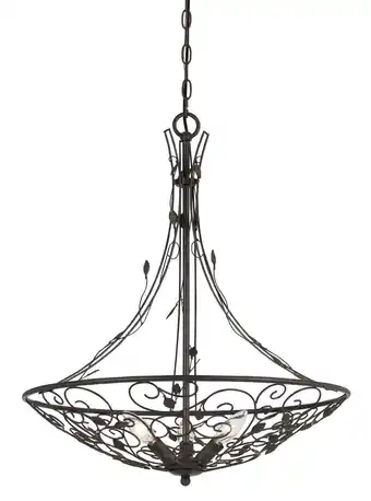 Walmart FX-3560/3-Cal Lighting-Varano-Three Light Chandelier-26.5 Inches High -Traditional Installation offer