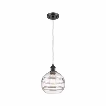 Walmart Innovations Lighting 516-1P-10-8 Rochester Pendant Rochester 8 Wide Mini Pendant - Black offer