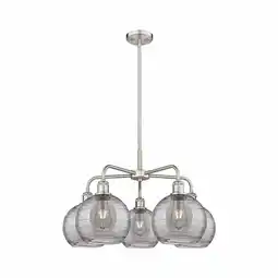 Walmart Innovations Lighting 516-5Cr 15 26 Athens Deco Swirl Chandelier Athens Deco Swirl 5 Light offer