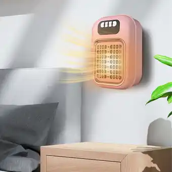 Walmart Beforeyayn Mini Heater Small Household Heater Heater Portable Wall Mounted Hot Fan Silent Office offer