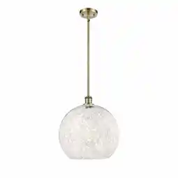 Walmart Innovations Lighting 516-1S-17-14 White Mouchette Pendant White Mouchette 14 Wide Pendant offer