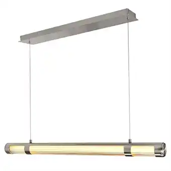 Walmart CWI Lighting Neva 1 Light Glass LED Integrated Mini Pendant in Satin Nickel offer