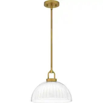 Walmart Quoizel Qp6217 Jansen 12 Wide Pendant - Gold offer