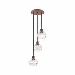 Walmart Innovations Lighting 113B-3P-24-12 Rochester Pendant Rochester 3 Light 12 Wide Multi offer