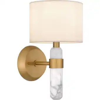 Walmart Quoizel Kmb8707 Kimberly 13 Tall Wall Sconce - Brushed Weathered Brass offer