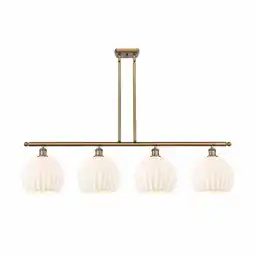 Walmart Innovations Lighting 516-4I-13-49-White Venetian-Indoor Pendant White Venetian 4 Light 49 offer