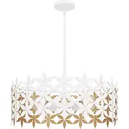 Walmart Quoizel Qp6746 Piper 4 Light 25 Wide Pendant - White offer