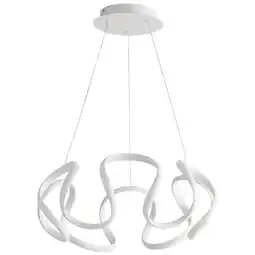 Walmart Oxygen Lighting 3-60 Cirro 22 Wide Led Chandelier - White offer