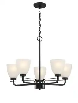 Walmart 5 Light Chandelier -Traditional Installation Minka Lavery 4885-66A offer