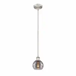 Walmart Innovations Lighting 616-1S 7 6 Rochester Pendant Rochester 6 Wide Mini Pendant - Brass offer