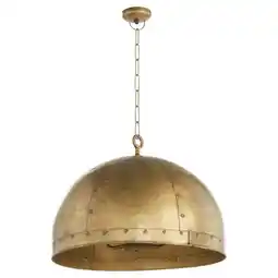 Walmart Quorum International 85-3 Artisan 3 Light 24 Wide Pendant - Artisan Brass offer