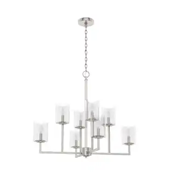 Walmart Hunter Fans - Kerrison - 8 Light Chandelier In Modern Style-26.25 Inches Tall offer