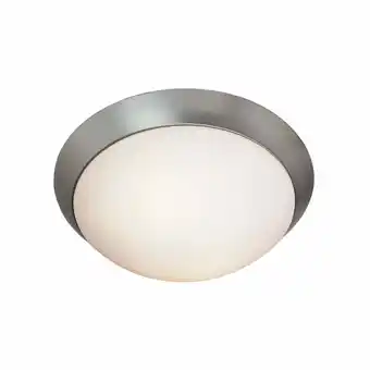 Walmart Access Lighting 20624LEDDLP-BS-OPL Cobalt 11 in. Brushed Steel LED Flush Mount Ceiling Light, Opal offer