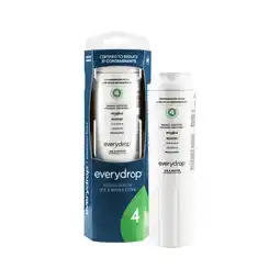 Walmart everydrop by Whirlpool Ice and Water Refrigerator Filter 4, EDR4RXD1, Single-Pack, Green offer