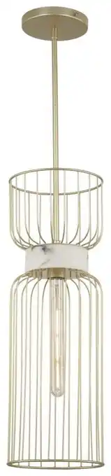 Walmart Minka Lavery 3392 Park Slope 8 Wide Mini Pendant - Nouveau Gold offer