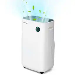 Walmart Costway 4500 Sq. Ft Dehumidifier for Home & Basements, 73-Pint Quiet Dehumidifier with 5 Modes offer