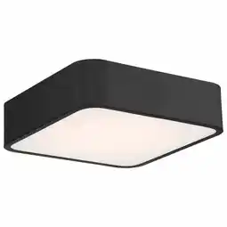 Walmart Access Lighting 49980LEDD-BL-ACR Granada 12 in. Black LED Flush Mount Ceiling Light, Acrylic Lens offer