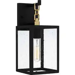 Walmart Quoizel Lighting - Anchorage - 1 Light Outdoor Wall Lantern In Modern Style-14 offer