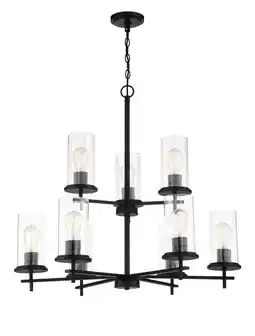 Walmart 9 Light Chandelier-Coal Finish -Traditional Installation Minka Lavery 4099-66A offer