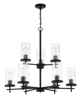 Walmart 9 Light Chandelier-Coal Finish -Traditional Installation Minka Lavery 4099-66A offer