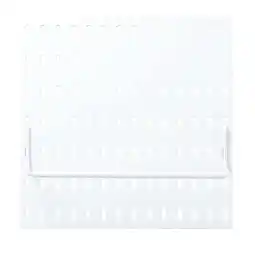 Walmart Himition 1 Set Plastic Pegboard Wall Mount Kitchen Storage Rack with Roll Paper Holder offer