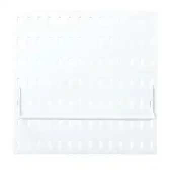 Walmart Himition 1 Set Plastic Pegboard Wall Mount Kitchen Storage Rack with Roll Paper Holder offer