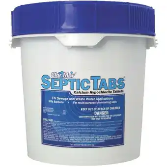 Walmart Waterteq F013010040EP Clor Mor Septic Tabs, 160 oz Pail offer