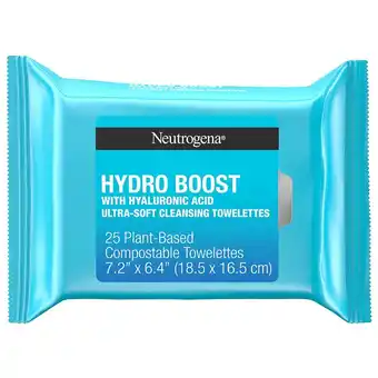 Walgreens Hydro Boost Face Cleansing Cloths & Makeup Wipes offer