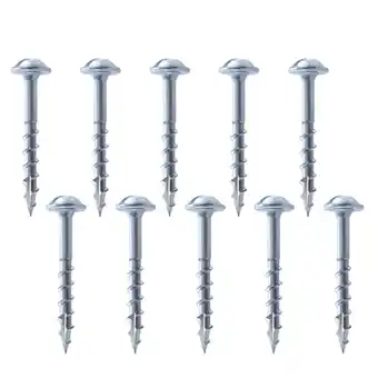 Walmart 100 Pcs Half Tooth Screw Surface Hardness Screw Rv Sewer Hose Self Tapping Screw Coarse Tooth Screw offer