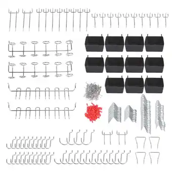 Walmart Pegboard Hooks Stainless Steel Tool Hook Assortment Peg Locks for Organizing Storage System offer