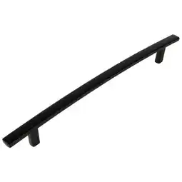 Walmart Aviano Hardware 5 Pack Matte Black 7 1/2 Hole Center Curved Subtle Arch Handle Pull offer