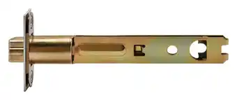 Walmart Kwikset Polished Brass Gold Steel Door Latch 1 pk offer