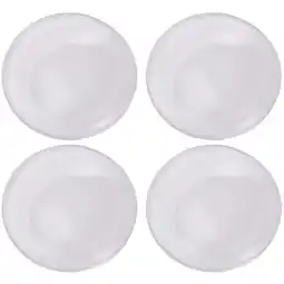 Walmart 4pcs Round Door Handle Bumpers Wall Protectors Adhesive Bumper Guard Door Stoppers offer