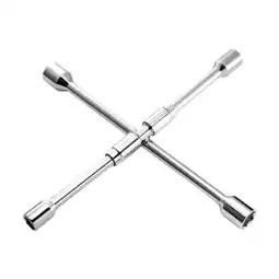 Walmart yotijay Generic Folding Lug Wrench Chrome Plated Steel Replacement Accessories offer