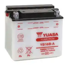 Walmart Yuasa YB16B-A High Performance Conventional 12V Battery (YUAM2216B) offer