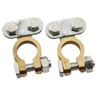 Walmart 2Pcs 12V Battery Terminals Connectors Leisure Clamps Car Van Caravan Campervan offer