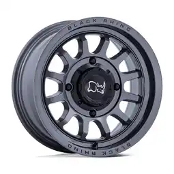 Walmart Black Rhino Powersports Cast Aluminum Wheel BU001 14x7 4x137 G-GNMTL 10mm, BU001AX14704810 offer