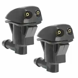 Walmart 2X Front Wiper Sprayer Windshield Washer Nozzle For Ford For Focus For Edge offer