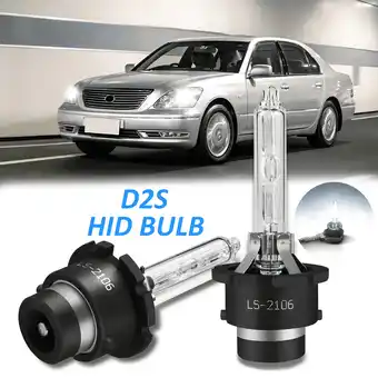 Walmart For Lexus LS430 2004-2006 Low Beam Headlamp D2S HID Light Xenon Bulbs 2pcs offer