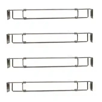 Walmart RV Secure Adjustable Bars, Stainless Steel Rods, Food&Drink Stabilizers for RV Refrigerator (4 Pack) offer