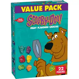 Walmart Scooby Doo Fruit Flavored Snacks, Treat Pouches, Gluten Free, Value Pack, 22 Ct, 17.6 oz offer