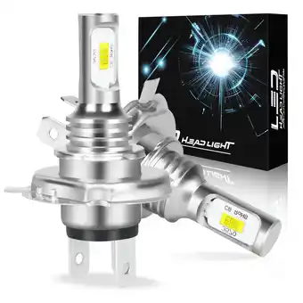 Walmart For Toyota Highlander 2008-2010-2x 6000K White LED Headlight Bulbs High/Low Beam Lamp offer