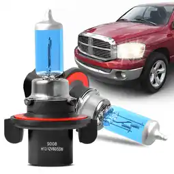 Walmart High Beam and Low Beam Headlight Bulb - Compatible with 2006 - 2010 Dodge Ram 1500 2007 2008 2009 offer