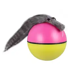 Walmart POPETPOP Ball Electric Weasel Toy Rolling Ball Water Mouse Toy for Cat Puppy Dog (Random Color) offer