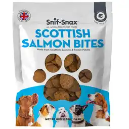 Walmart Snif-Snax Scottish Salmon Bites Dog Treats (3 Pounds) offer