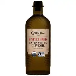 Walmart Carapelli Unfiltered Organic Extra Virgin Olive Oil, 16.9 fl oz offer